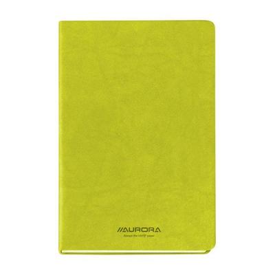 Notitieboek aurora capri a5 192blz lijn 80gr groen | 10 stuks