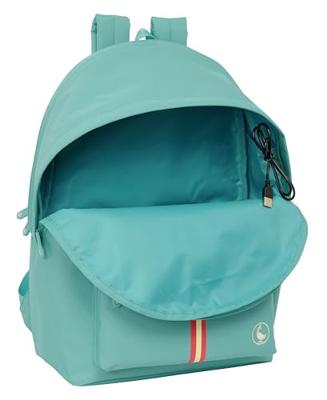 Schoolrugzak El Ganso +usb el ganso basics Blauw 31 x 44 x 18 cm