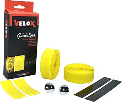 Velox stuurtape maxi cork confort t4 geel (2st)