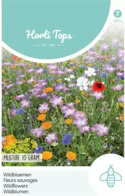 Zaden Wildbloemenmengsel 10 Gram Hortitops - Hortitops