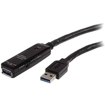 .com 3m USB 3.0 Actieve Verlengkabel - M/F - USB-verlengkabel - USB type A (M) naar USB type A (V) - USB 3.0 - 3 m - actief .com 3m USB 3.0 Actieve Verlengkabel - M/F - USB-verlengkabel - USB type A (M) naar USB type A (V) - USB 3.0 - 3 m - actief
