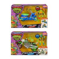 Teenage Mutant Ninja Turtles Movie Vechicle With Figure - thumbnail