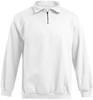 Promodoro E5050N Men´s New Troyer Sweater - White - M - thumbnail