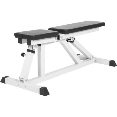 Multifunctionele Fitnessbank wit - thumbnail