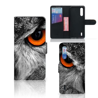 Xiaomi Mi 9 Lite | Telefoonhoesje | Met pasjeshouder | Uil