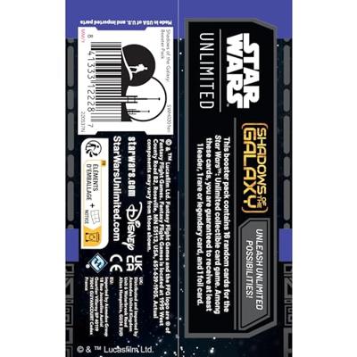 Star Wars: Unlimited TCG Shadows of the Galaxy Booster Pack Star Wars: Unlimited TCG Shadows of the Galaxy Booster Pack