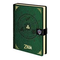 Legend of Zelda Premium Notebook A5 Triforce New Version - thumbnail