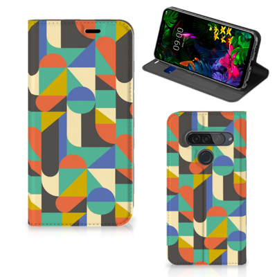 LG G8s Thinq Hoesje met Magneet Funky Retro LG G8s Thinq Hoesje met Magneet Funky Retro