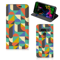 LG G8s Thinq Hoesje met Magneet Funky Retro - thumbnail