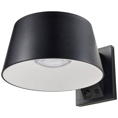 Sygonix SY-5801972 Wandlamp op zonne-energie met bewegingsmelder LED LED vast ingebouwd 10 W Antraciet-grijs