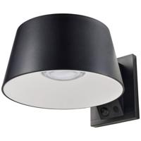 Sygonix SY-5801972 Wandlamp op zonne-energie met bewegingsmelder LED LED vast ingebouwd 10 W Antraciet-grijs - thumbnail