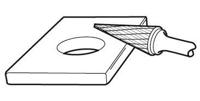 Bahco stiftfrees hardmetalen kegelvorm 10mm | M1022M06 - thumbnail