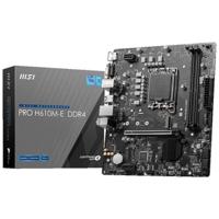 MSI PRO H610M-E DDR4 moederbord Intel H610 LGA 1700 micro ATX - thumbnail