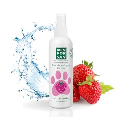 Eau de Cologne Menforsan Kat Aardbei 125 ml
