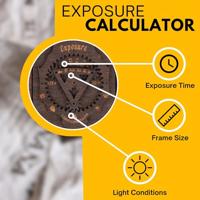 JollyLook DIY Pinhole Mini Instant Filmcamera-bouwset, Bruin gekleurd - thumbnail