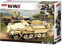 Sluban WWII - German Half-Track Vehicle (M38-B0695) - thumbnail