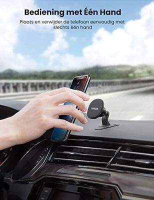 UGREEN LP292 Telefoonhouder voor in de auto 360° draaibaar 4.7 - 7.2 inch Bevestigingswijze (auto): Dashboard UGREEN LP292 Telefoonhouder voor in de auto 360° draaibaar 4.7 - 7.2 inch Bevestigingswijze (auto): Dashboard