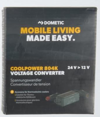 Dometic Group 9600000444 CoolPower 804K Spanningsomvormer 48 W 1 stuk(s) (l x b x h) 118 x 43 x 53 mm Uitgangsspanning (bereik): 12 V Voedingsspanning (num):