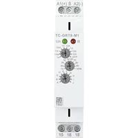TRU COMPONENTS TC-9963308 Tijdrelais Multifunctioneel 12 V/AC, 240 V/AC 1 stuk(s) Tijdsduur: 1 s - 10 dag(en) 1x wisselcontact - thumbnail