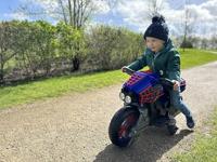 Elektrisch aangedreven kinderfiets Spider-Man Huffy motorfiets 17345W - thumbnail