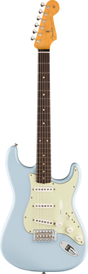 Fender LTD Vintera II Road Worn 60&apos;s Stratocaster, Sonic Blue RW