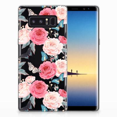 Samsung Galaxy Note 8 | TPU Case | Butterfly Roses Samsung Galaxy Note 8 | TPU Case | Butterfly Roses