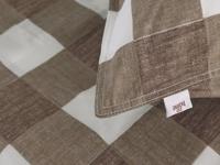 Zo! Home Zo! Home Quattro di Lino Dekbedovertrek 200x200/220 Palm Taupe - thumbnail