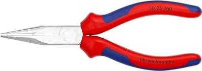 Knipex 30 25 160 Platte rondbektang Elektronica en fijnmechanica Recht Chroom-vanadium elektrostaal 160 mm