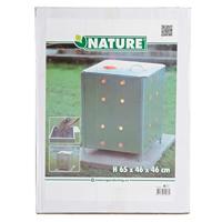 Nature tuinverbrandingsoven vierkant 46x46x65 cm gegalvaniseerd staal - thumbnail