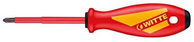 Elektricienschroevendraaier WITTE MAXX VDE Phillips PH2 100 mm Elektricienschroevendraaier WITTE MAXX VDE Phillips PH2 100 mm