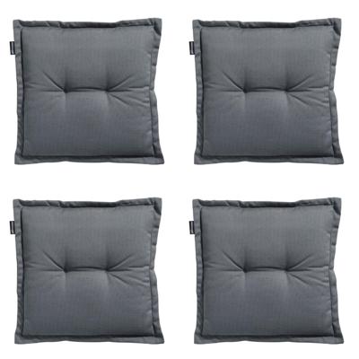 Zit universeel rib grey 50 cm x 50 cm (4 stuks) Madison - Madison Zit universeel rib grey 50 cm x 50 cm (4 stuks) Madison - Madison