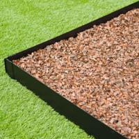 Nature grasrand set zwart 3 x 91 cm - thumbnail