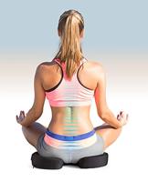 Lifenaxx LX-014 Massagekussen Zwart/blauw - thumbnail