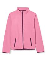 Playshoes fleece jasje uni contrast uni fuchsia Maat - thumbnail