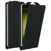 Accezz Flipcase Samsung Galaxy S24 Plus Telefoonhoesje Zwart - thumbnail