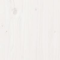 Bedframe zonder matras massief grenenhout wit 120x190 cm - thumbnail