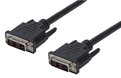 Manhattan 355322 DVI-kabel DVI-D-stekker naar DVI-D-stekker zwart 2 m