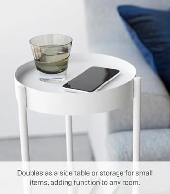 Yamazaki Plantenrek Binnen met Wielen - Tower - Wit