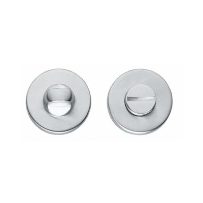 Intersteel Rozet met toilet-/badkamersluiting verdekt 49x7mm - chroom mat