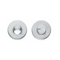 Intersteel Rozet met toilet-/badkamersluiting verdekt 49x7mm - chroom mat - thumbnail