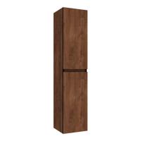 Brauer Joy - Edge - Hoge Kast - 160 cm - 2 Deuren - Greeploos - Links of Rechtsdraaiend - Forest Cacao - thumbnail