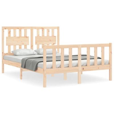 Bedframe zonder matras massief grenenhout 120x200 cm