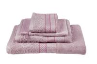 Pip Studio Pip Studio Soft Zellige douchelaken Lila 70x140 cm - thumbnail