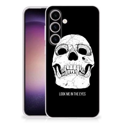Silicone Back Case Samsung Galaxy S24 Skull Eyes Silicone Back Case Samsung Galaxy S24 Skull Eyes