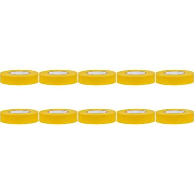 Yurga Gele Isolatietape 10-Pack - 20mm x 18m