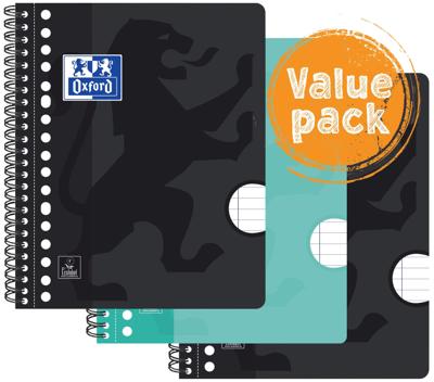 Collegeblk oxf a5+ ln 17g 160pag 80gr assorti Collegeblk oxf a5+ ln 17g 160pag 80gr assorti