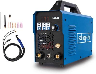 Scheppach WIG200 Inverter TIG/MMA | 200A - 5906612901