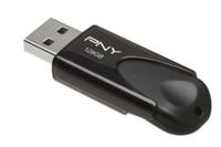 PNY Attaché 4 2.0 128GB USB flash drive USB Type-A Zwart - thumbnail