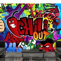 Fotobehang - Chili out - Graffiti - thumbnail
