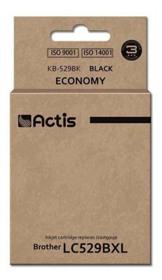 Actis KB-529Bk inkt (vervangt Brother LC529BK; Standaard; 58 ml; zwart)